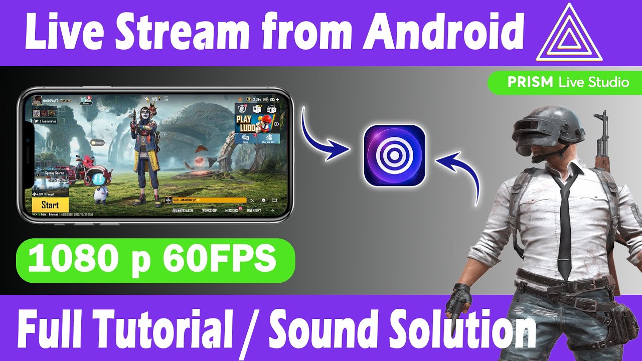 How to Live Stream on Youtube from Android - Without PC or Laptop (Audio issue Fixed)