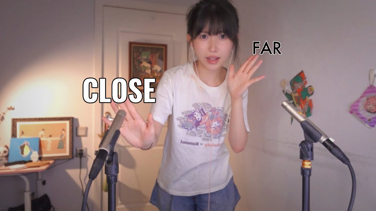 ASMR由遠到近貼耳低語Far to Close Trigger Words酥癢觸發詞輕撫大腦