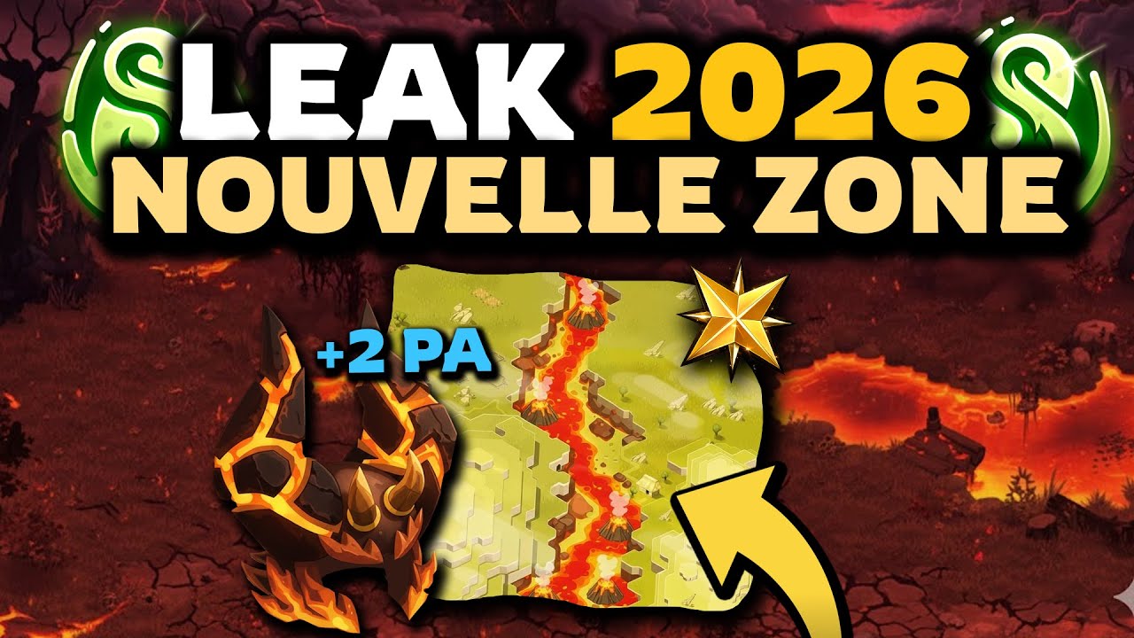 Le LEAK de la NOUVELLE ZONE de DOFUS en 2026