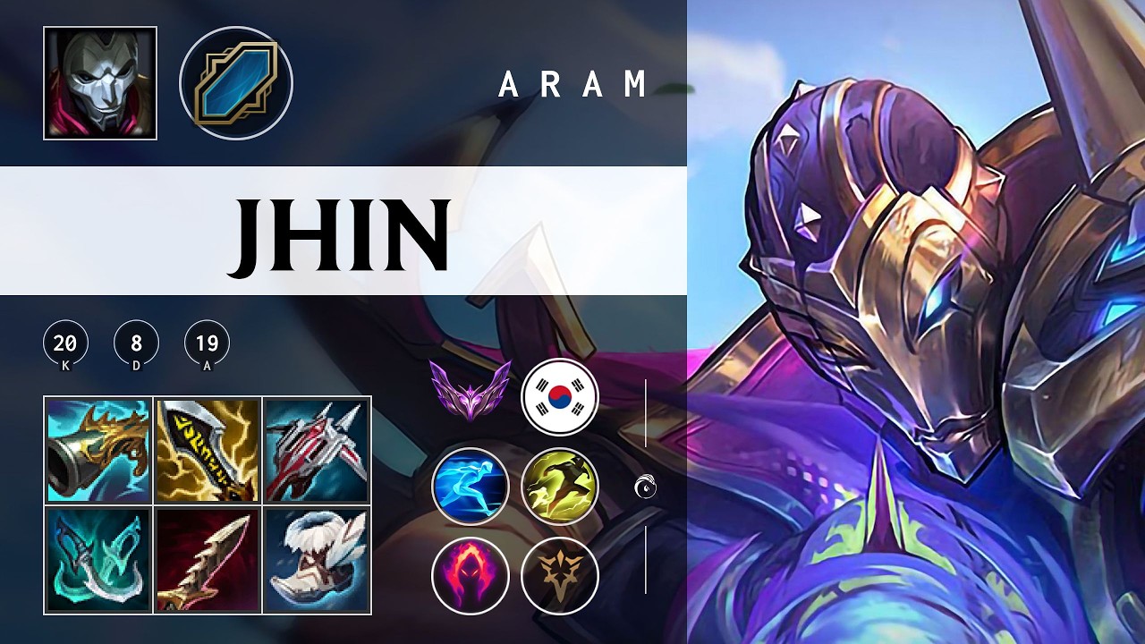 Jhin ARAM - KR Master Patch 26.04