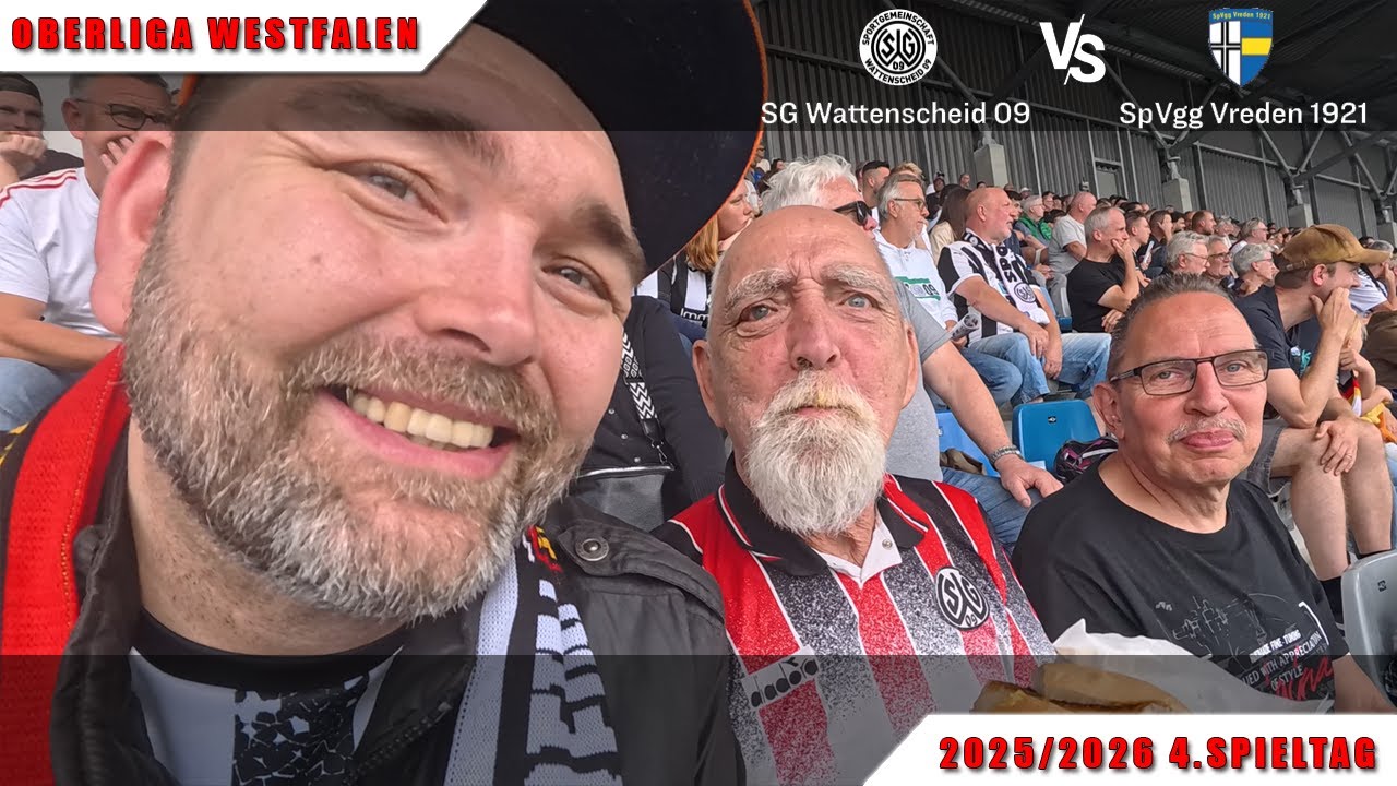 ERSTERS HEIMSPIEL IN DER LOHRHEIDE - STADIONVLOG | WATTENSCHEID VS VREDEN