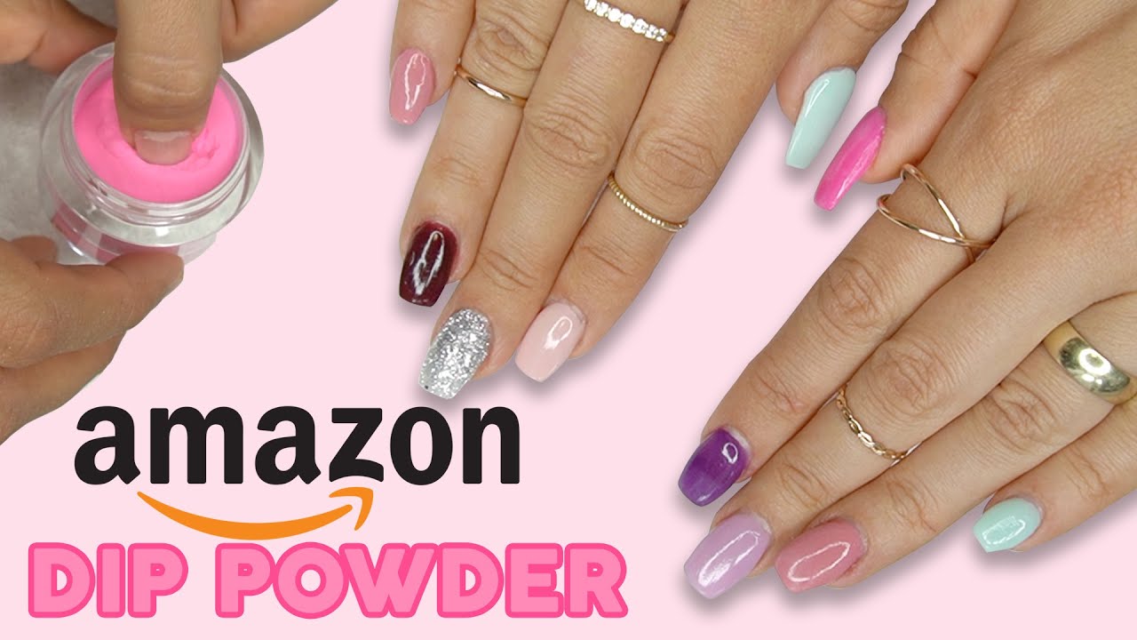 Dip Powder Nails mit 30€ DIP POWDER KIT von Amazon