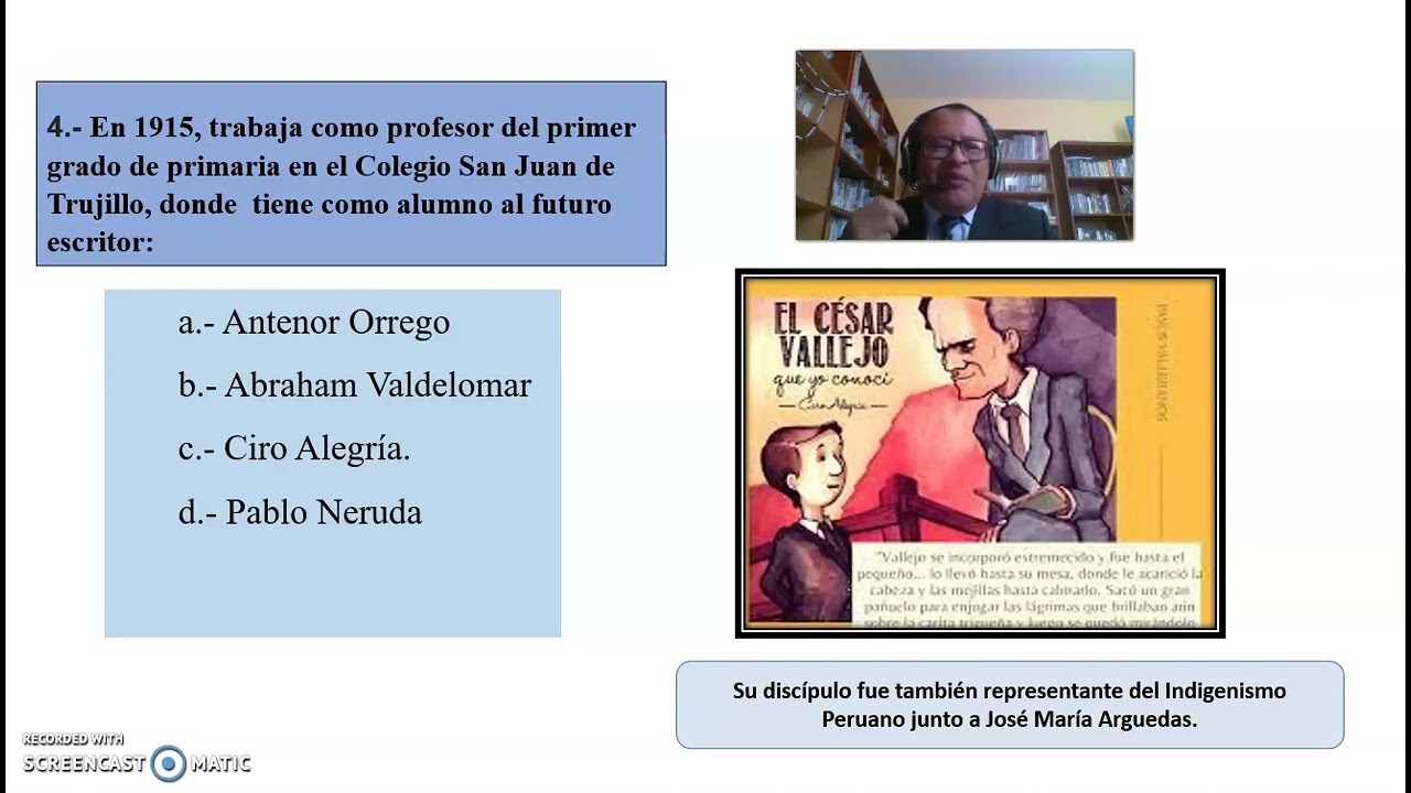 VIDA Y OBRA DE CÉSAR VALLEJO