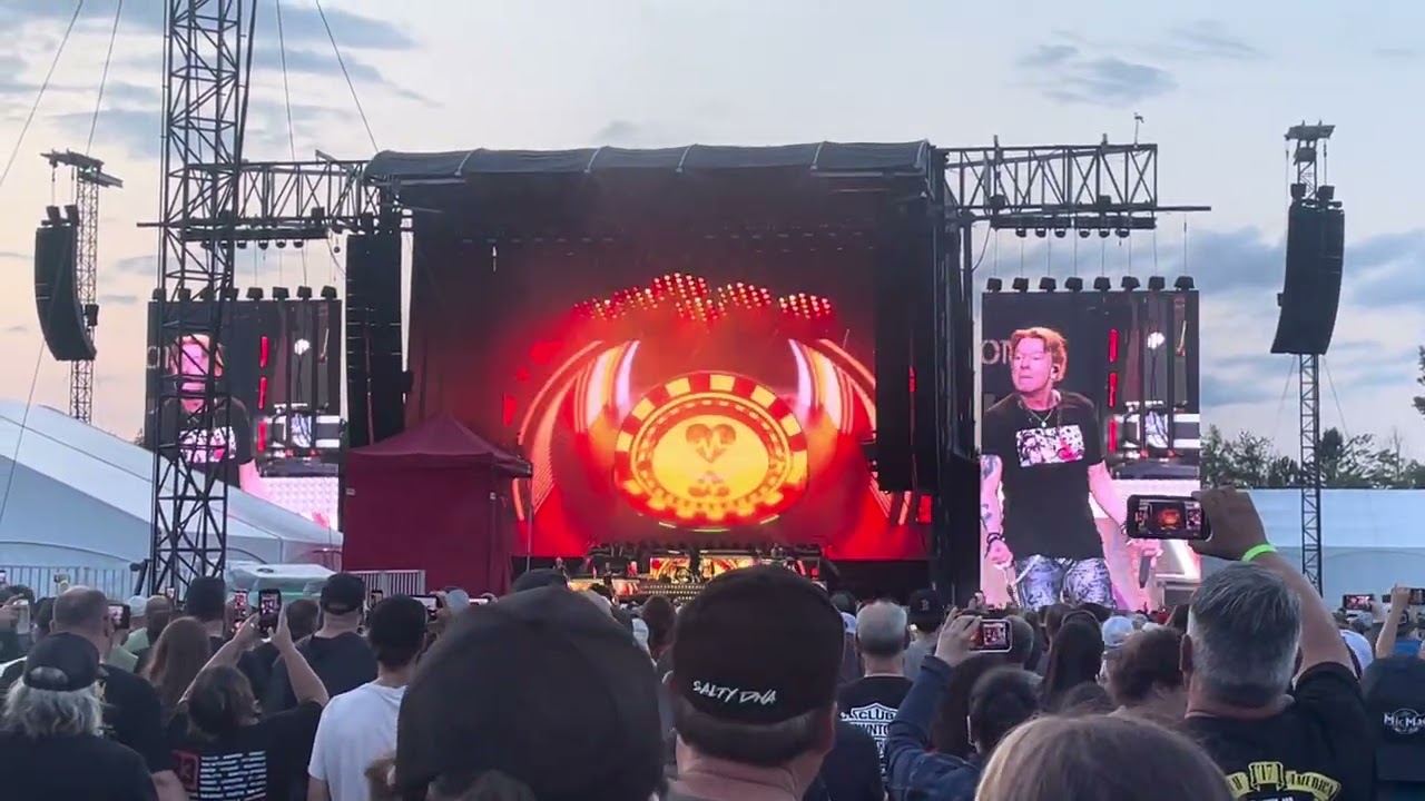 Guns N Roses - Welcome to the Jungle (Moncton NB August 5 2023)