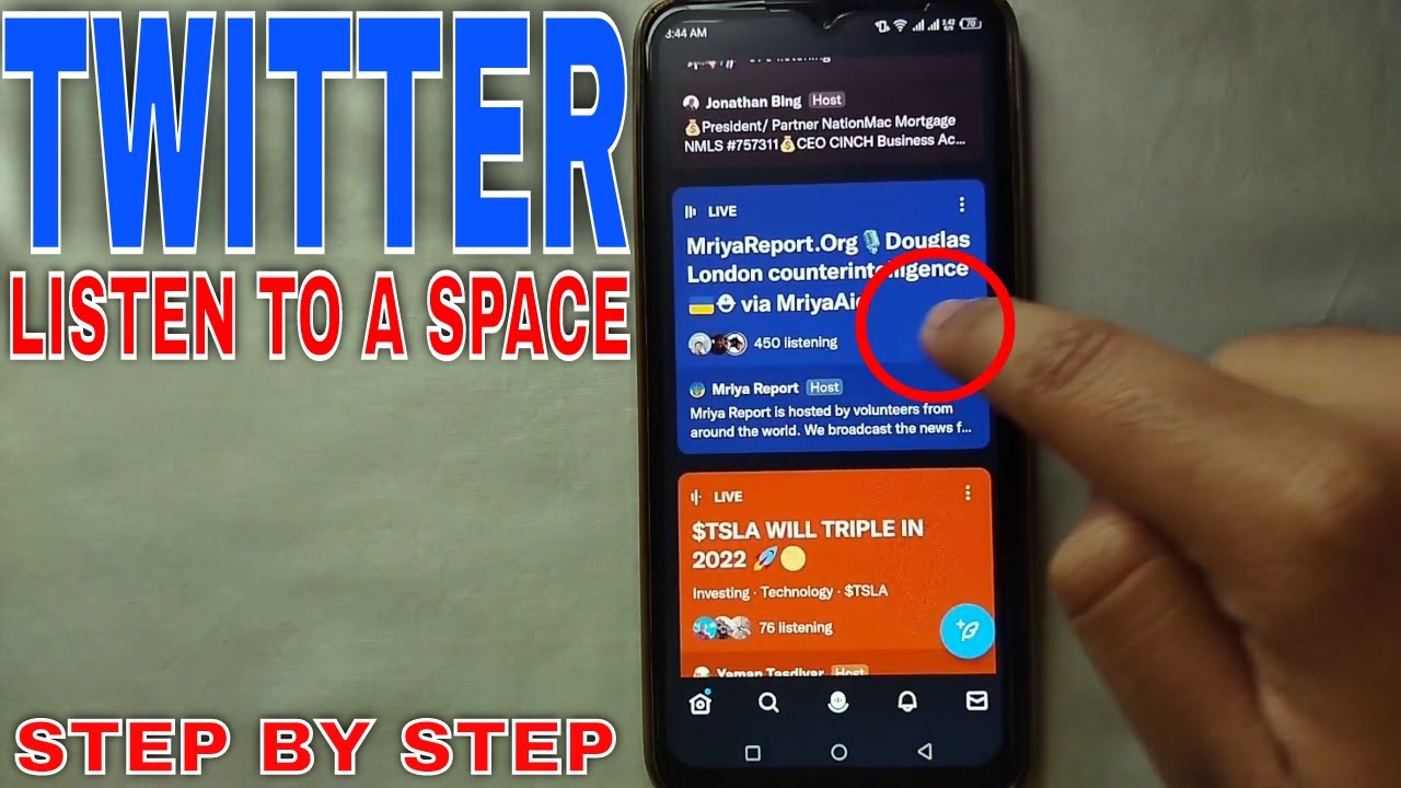 ✅ How To Listen To A Twitter Space 🔴