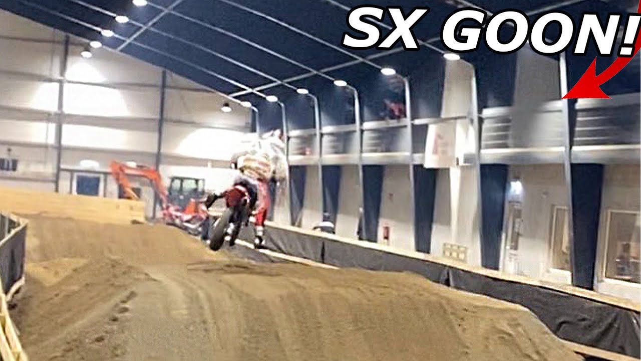 Motocross Goon Learning Supercross Got Sketchy.
