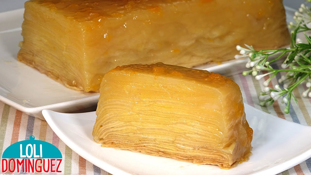 MILHOJAS DE MANZANA CON 4 INGREDIENTES. Postre saludable y delicioso especial para días de fiesta