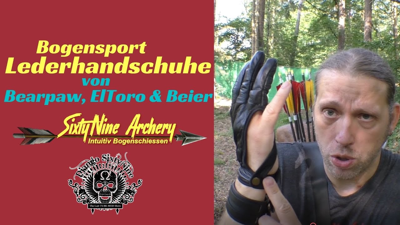 Bogensport Lederhandschuhe | Bearpaw | Beier | ElToro