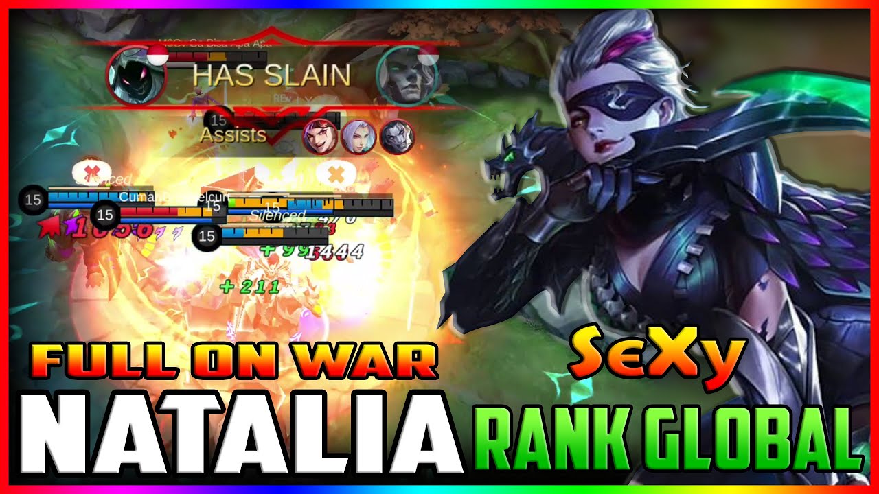 Natalia Full on WAR... NonStop Hunting!! by SєXу | Mobile Legends