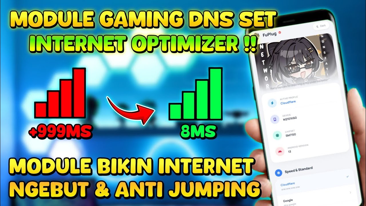 INTERNET JADI NGEBUT! Module Gaming No Root Untuk Mempercepat Koneksi Internet