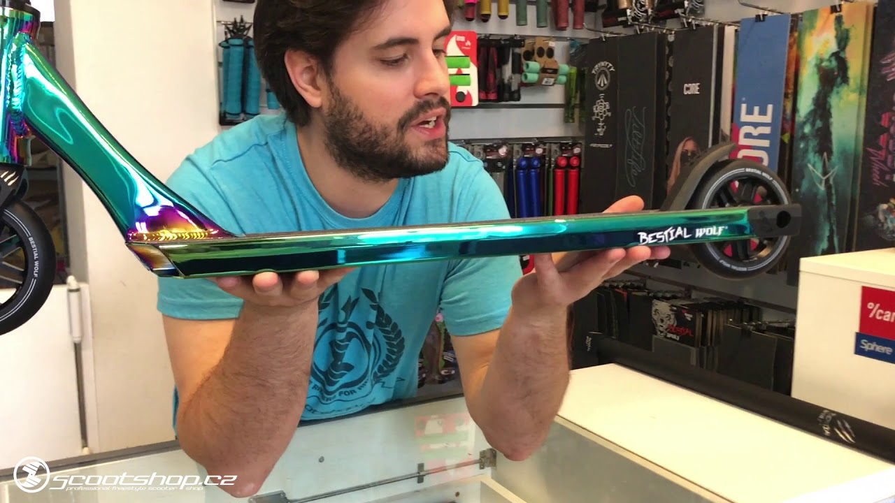 Scootshop.cz Unboxing: Bestial Wolf Rocky R12 freestyle koloběžka