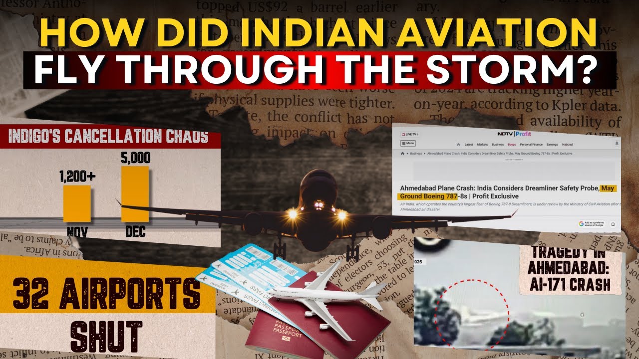 From Turbulence To Stability: Indian Aviation&rsquo;s 2025 Journey | Ahmedabad Crash To IndiGo's Chaos
