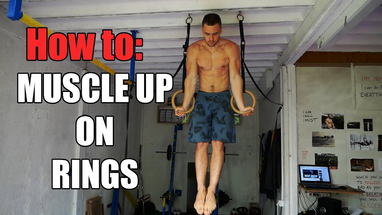 HOW TO: Muscle Up On Rings (5 BEST EXERCISES!)