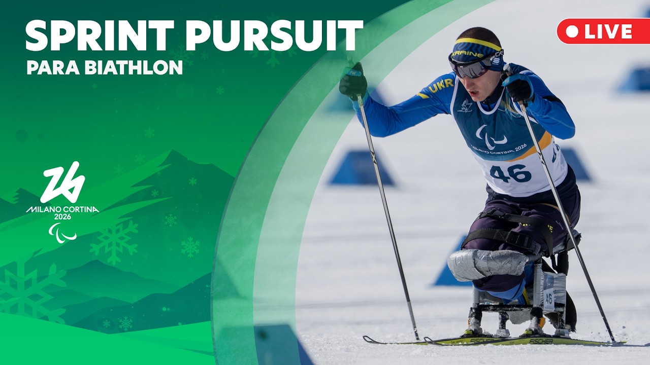 Para Biathlon🎯🔥 – Sprint Pursuit Qualifiers & Finals | 13 Mar | Milano Cortina 2026
