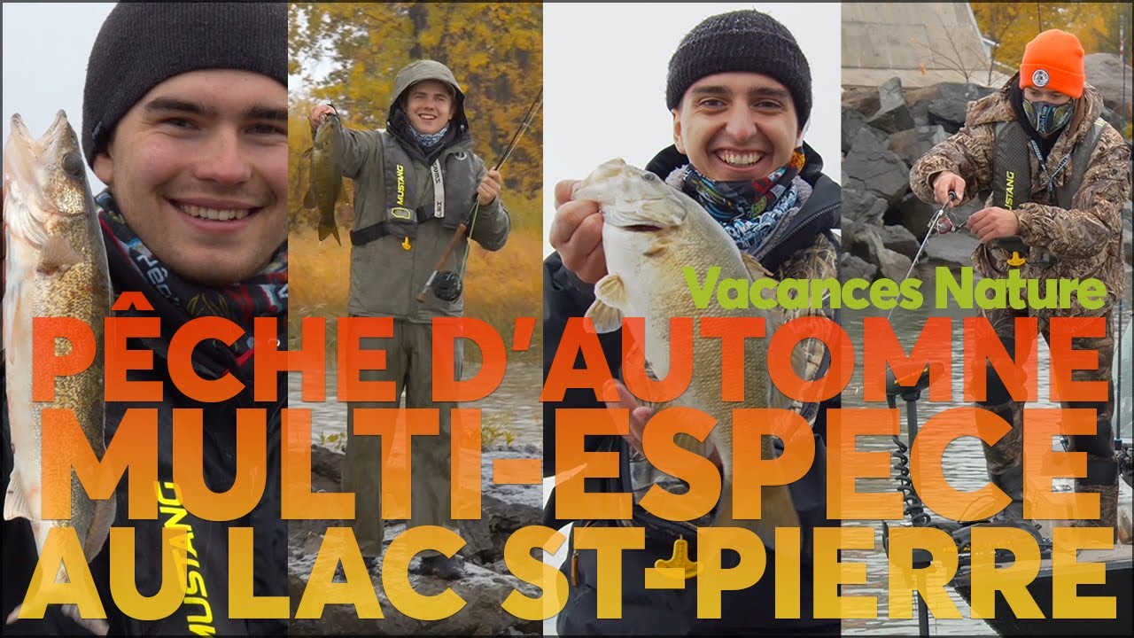 Vacances Nature - Pêche d'Automne au Lac St-Pierre & l'Académie de Pêche Alec Delage