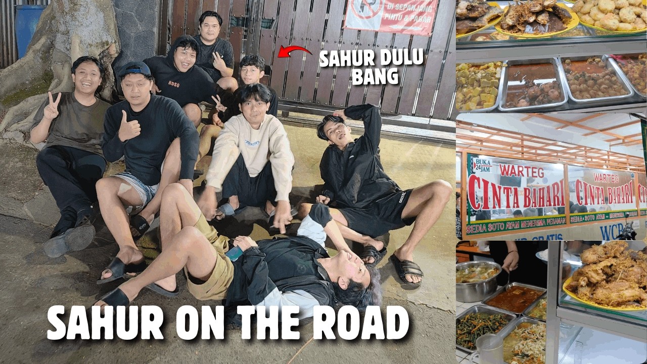 DOBRAK SAHUR BARENG UNTUK PERTAMA KALI !! RUSUH BANGET HAHAH !!