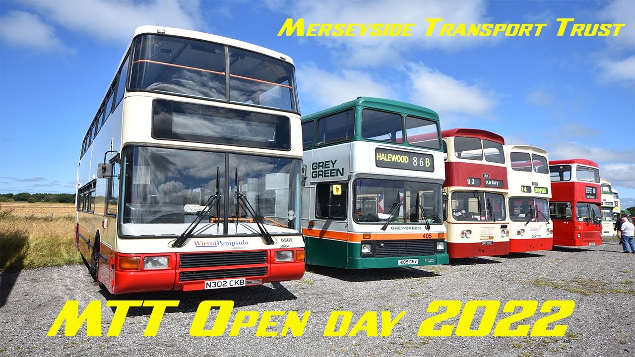 Classic Liverpool Buses from Merseyside Transport Trust ( MTT ) on their Open day 2022