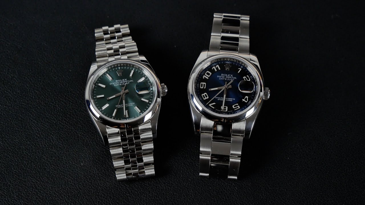 Oyster или Jubilee? Выбор подходящих часов Rolex Datejust под ваш стиль.