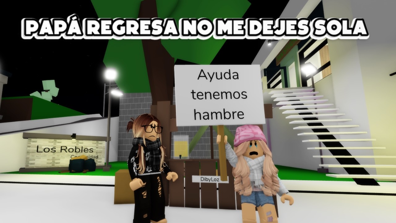 PAPÁ REGRESA NO ME DEJES SOLA 😥😞 HISTORIA TRISTE ROBLOX BROOKHAVEN
