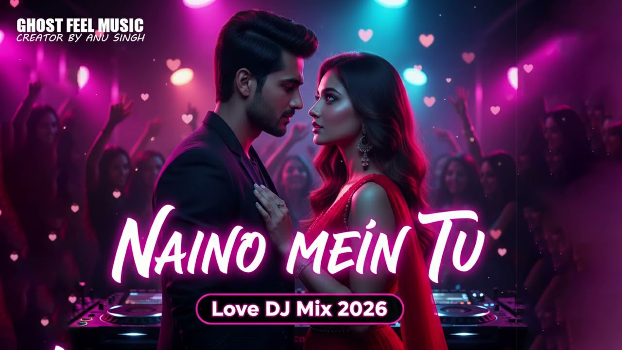 Naino Mein Tu (Love DJ Mix 2026) 💖 | Emotional Hindi Romantic Remix | Heart Touching Song
