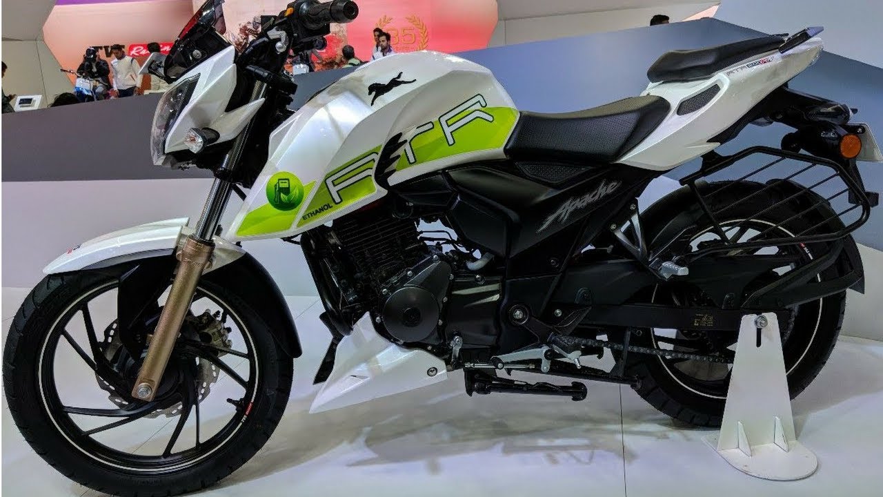 tvs apache rtr 200 ethanol powered complete review 2018 india