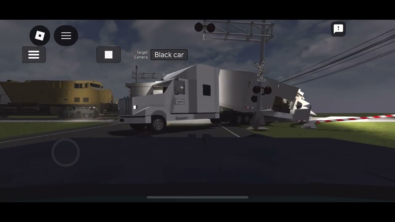 Train collision crashes