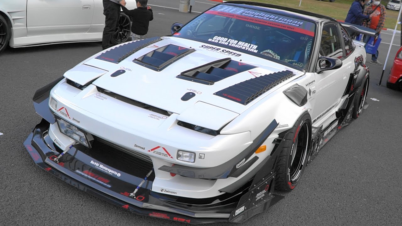 SR ALL STAR MEETING 2020 会場内② SILVIA S13 S14 S15 180SX 240SX
