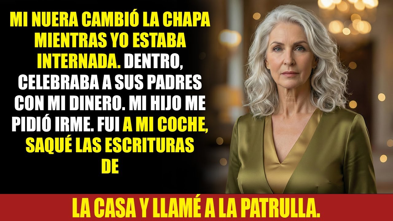 Regresé Del Hospital Y Mi Nuera No Me Abrió. "Estamos De Fiesta", Dijo. Así Que Hice Esto...