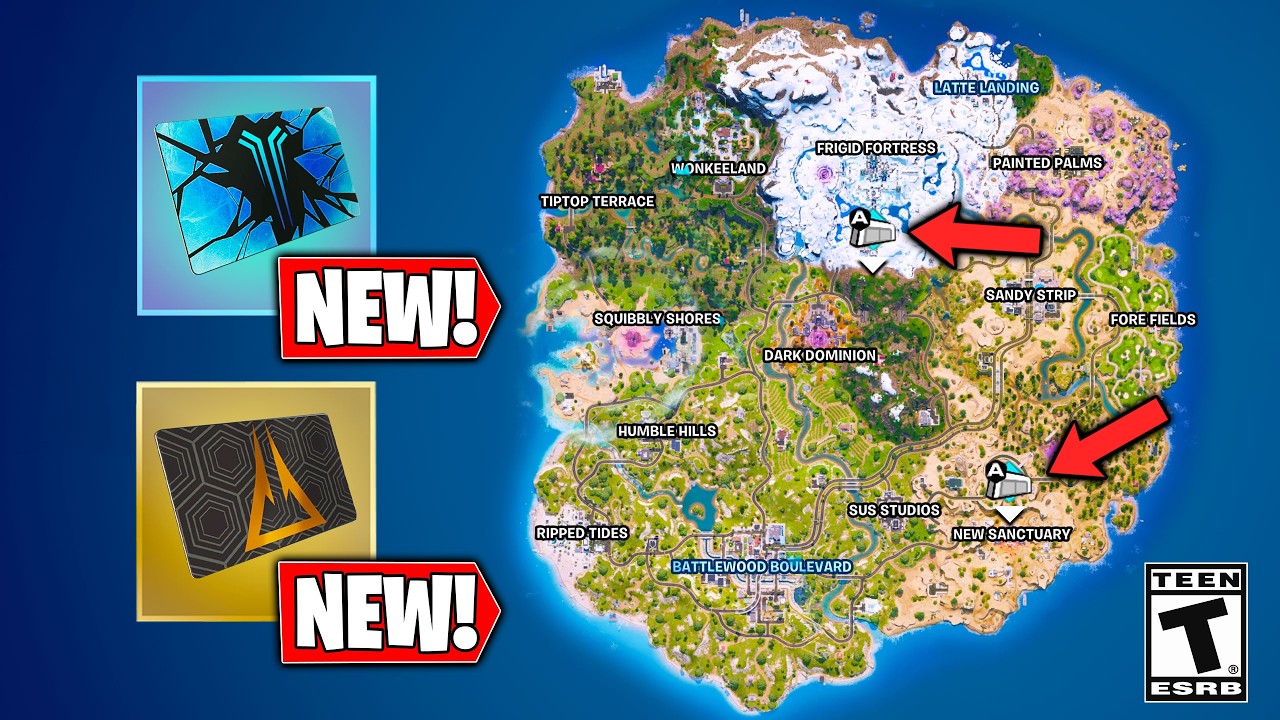 В Fortnite добавили 2 НОВЫХ ХРАНИЛИЩА! (Новое обновление)