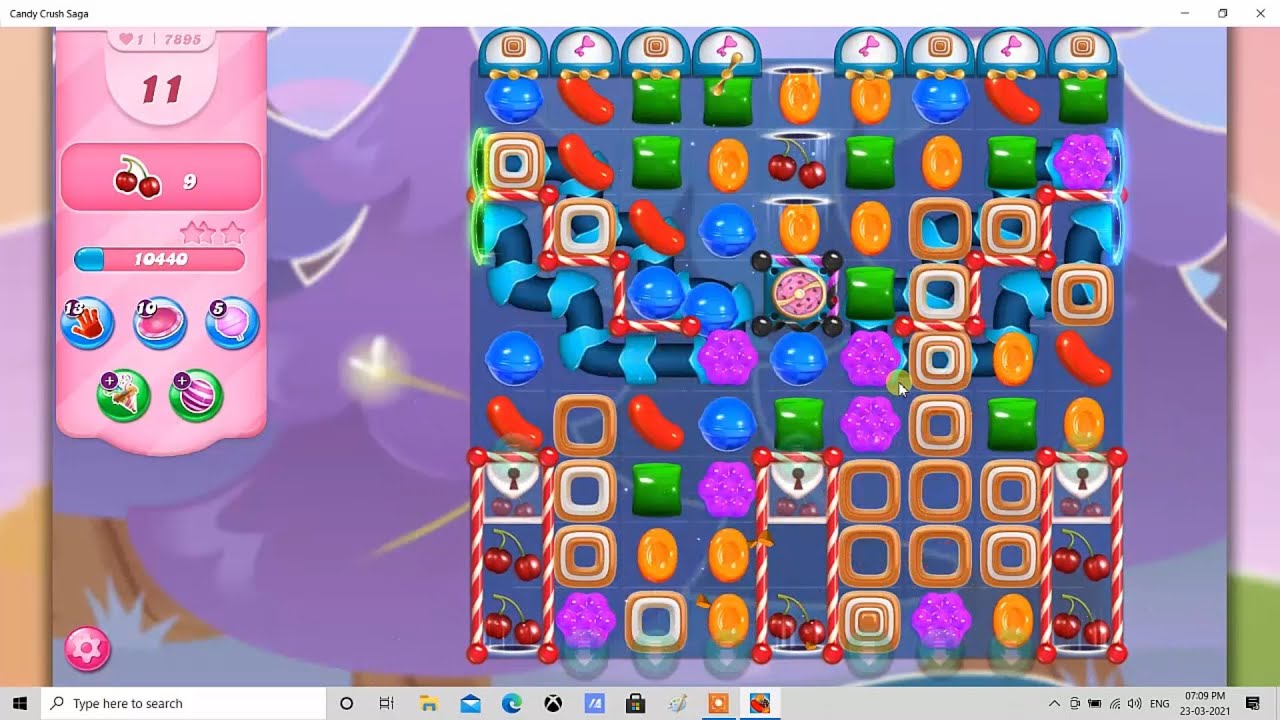 Candy Crush Saga Level 7895 NO BOOSTER