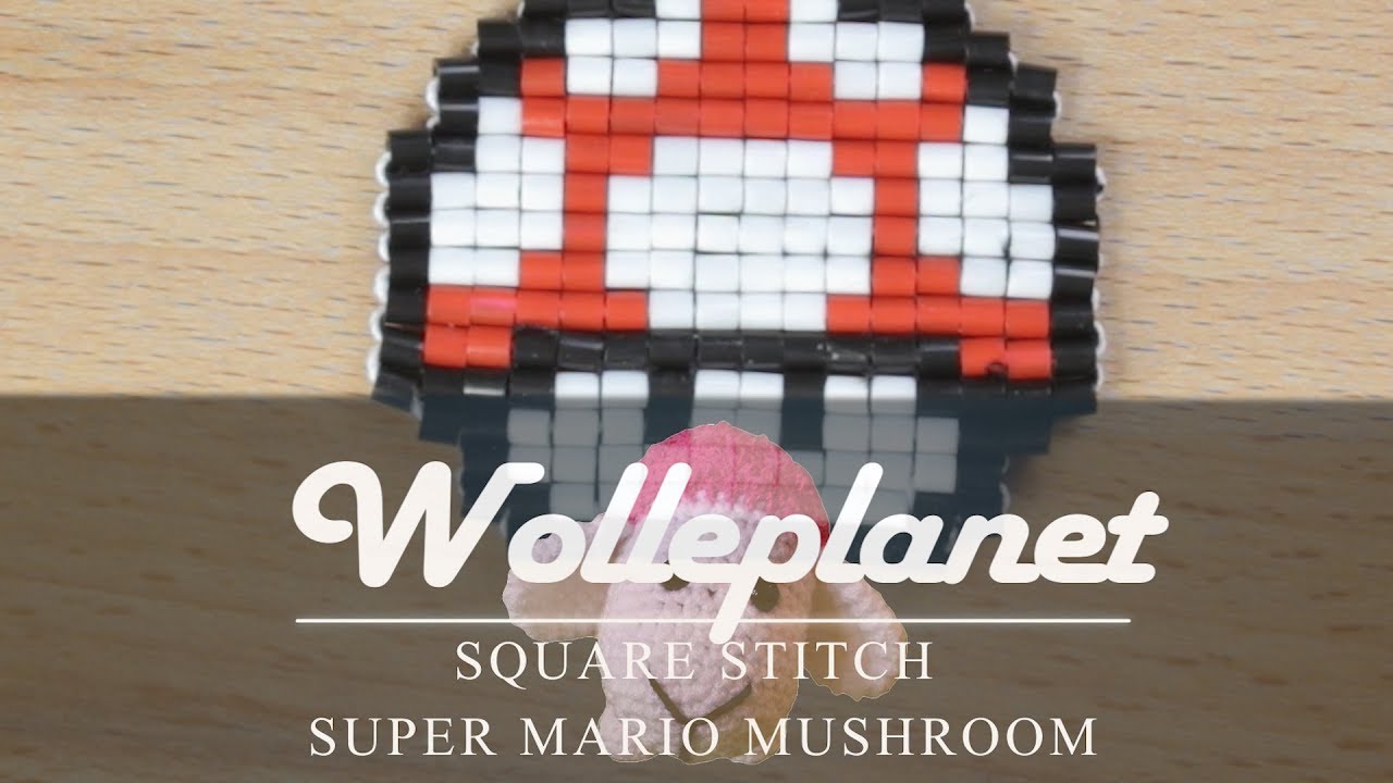 Square Stitch Super Mario Mushroom Teil 2