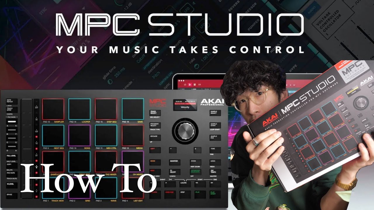 「AKAI MPC STUDIO MK2」開封🔥インストールからビートメイクまで完全レクチャー🥁
