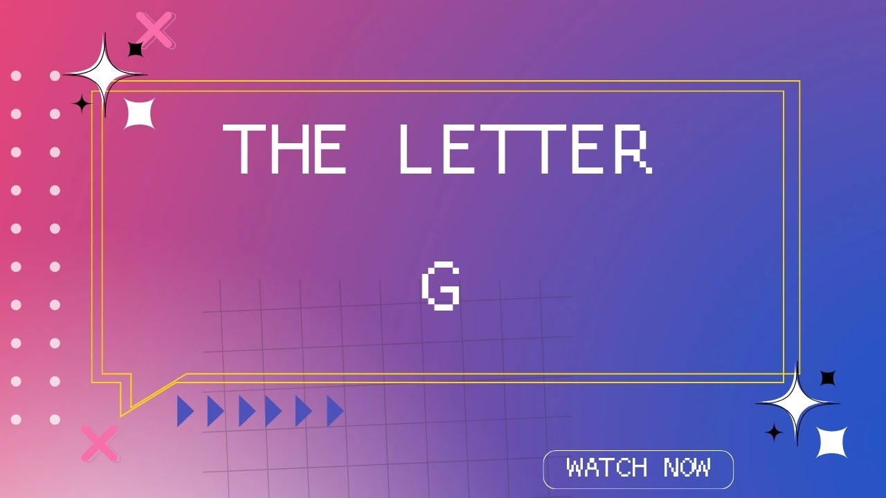 The letter G // The sims 4