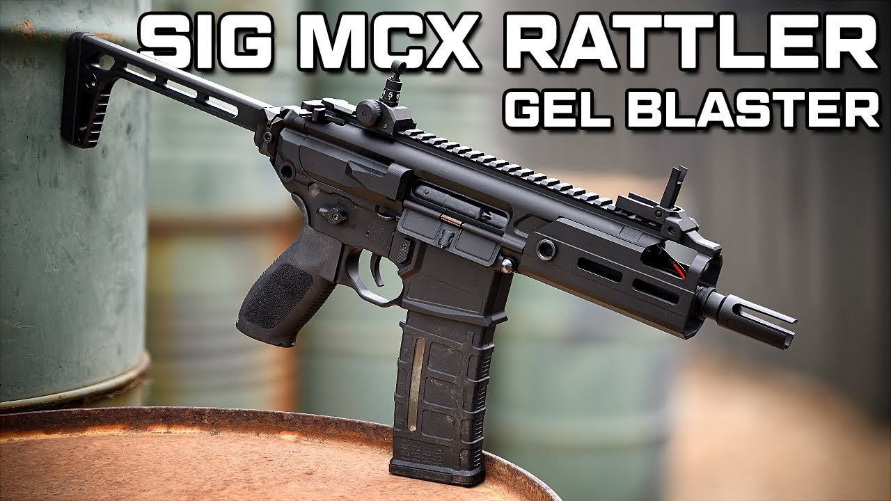 Sig MCX Rattler: A 300fps High Tech Gel Blaster!