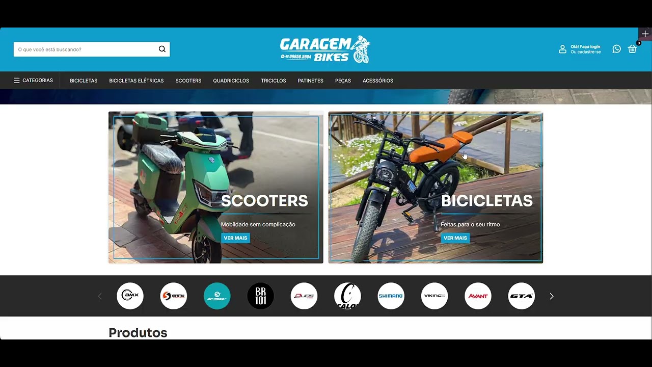 Cadastros NuvemShop