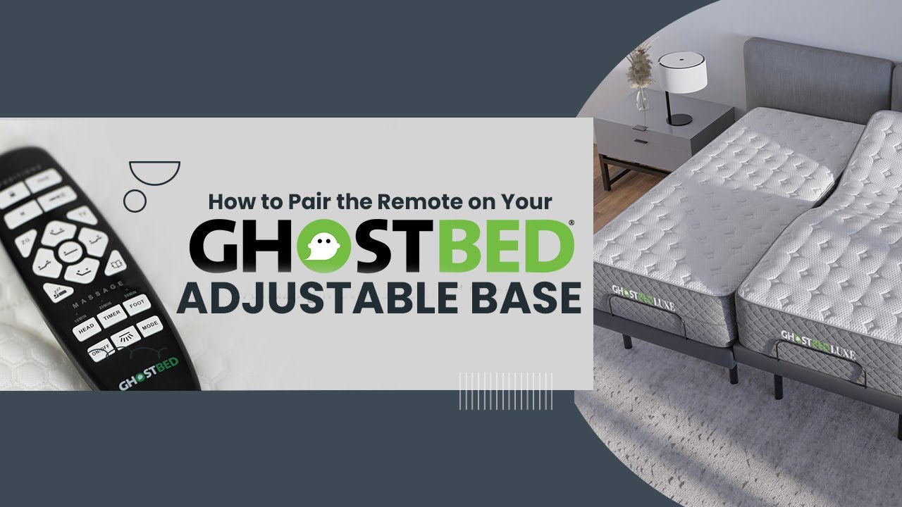 How to Pair Your GhostBed Adjustable Base Remote (Fast Reset & Sync Guide)