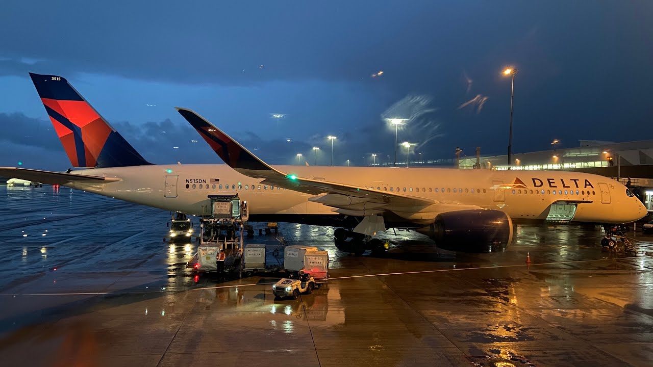 Los Angeles (LAX) 🇺🇸~ Auckland (AKL) 🇳🇿 - Delta Airlines - Airbus A350-900 - Full Flight