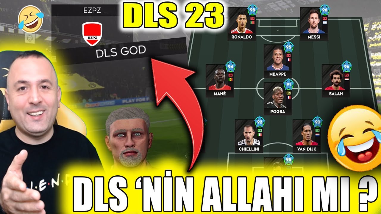 DLS 23 - RAKİP İSMİNİ DLS NİN ALLAHI YAZMIŞ ! TÖVBE TÖVBE - DREAM LEAGUE SOCCER 2023