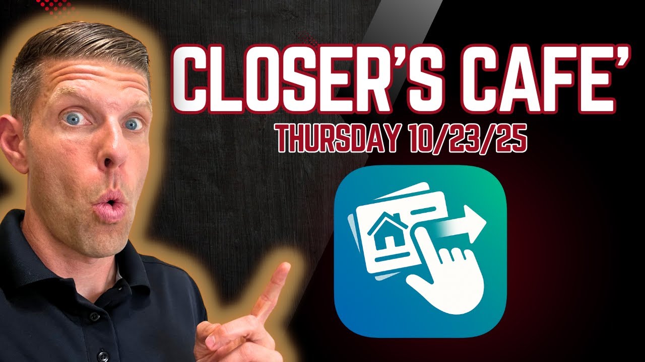 Texting For Appointments & Clients + FREE Real Estate Leads - Closer's Cafe' 10/23/25