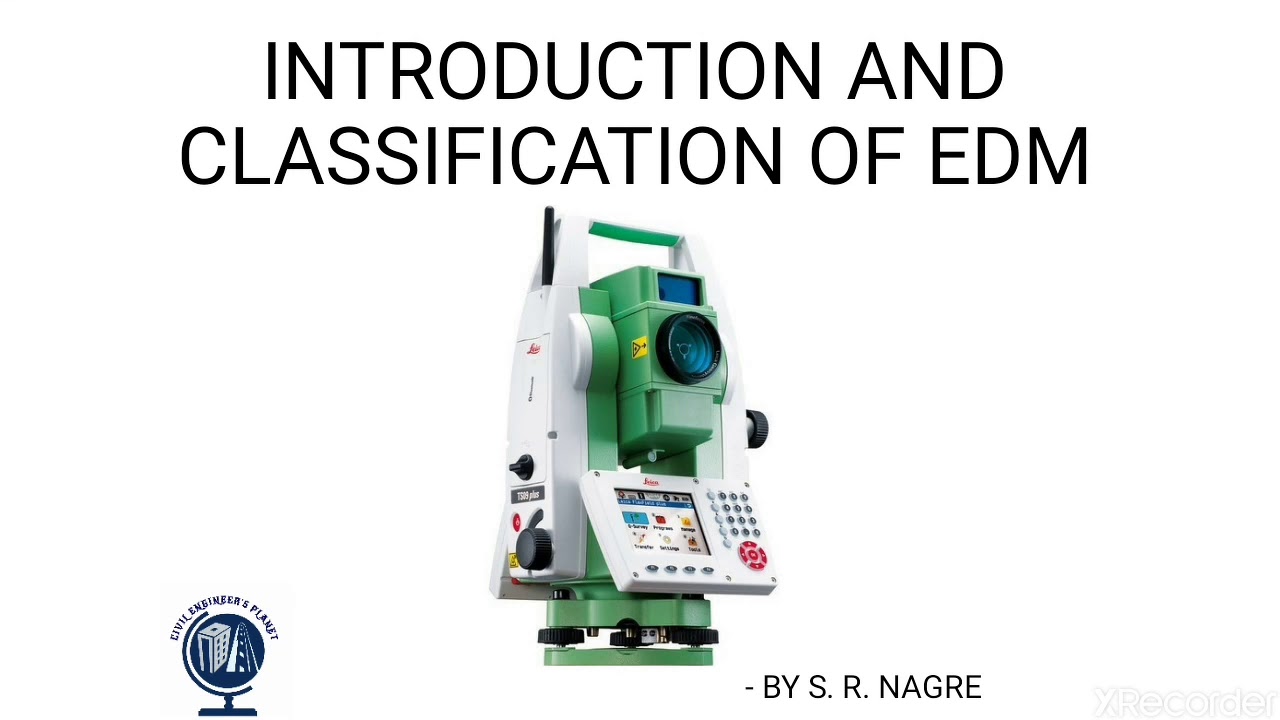 Introduction and Classification of EDM intrument