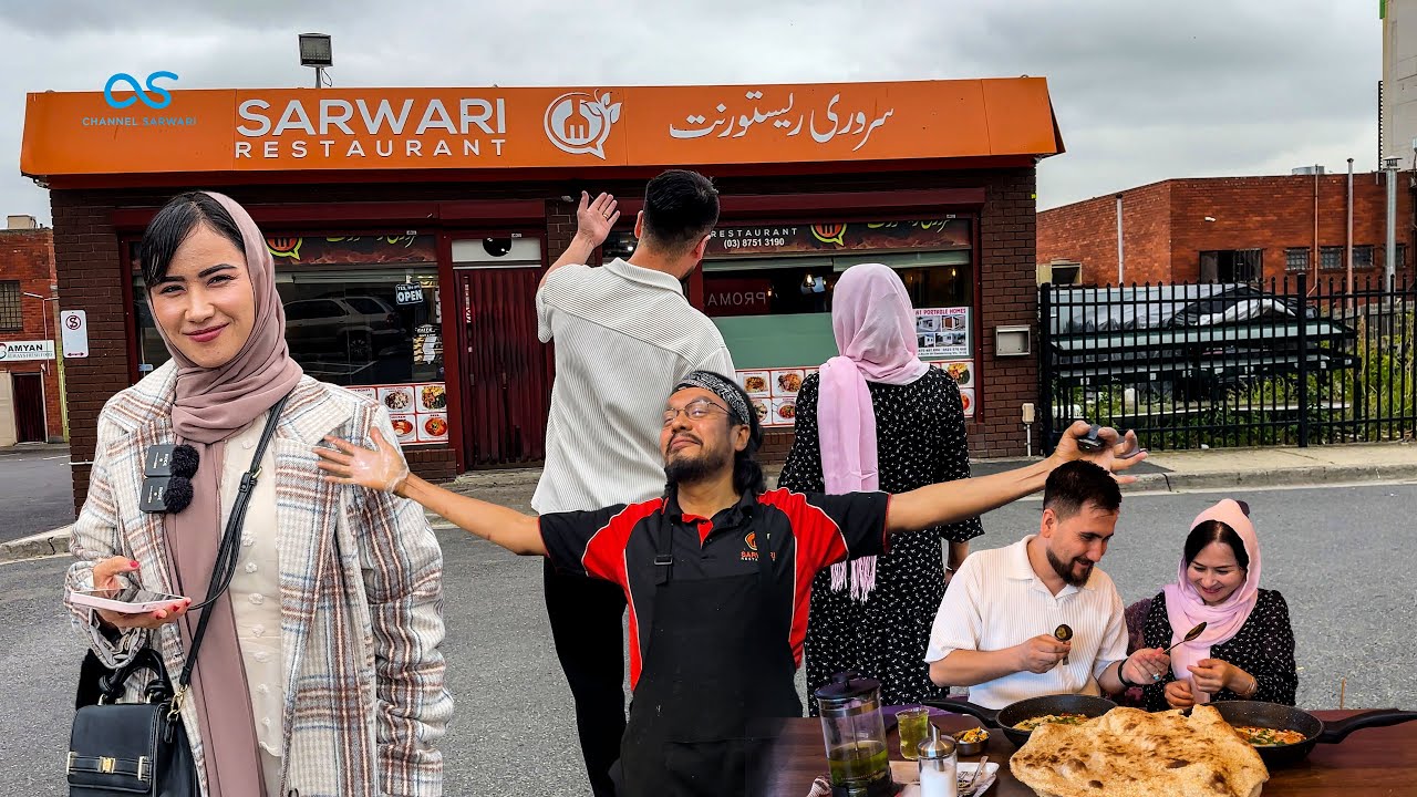 Welcome Zia Salimi & Asiya Rahimi To Sarwari Restaurant