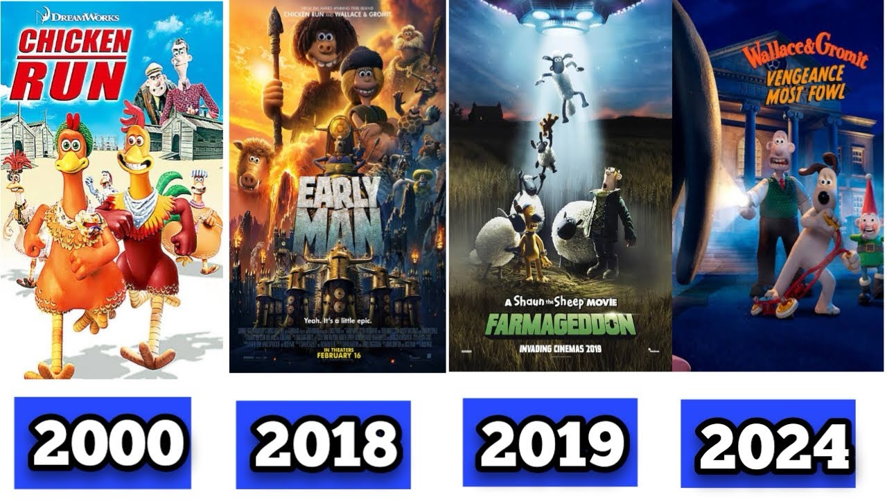 ALL AARDMAN ANIMATED MOVIES