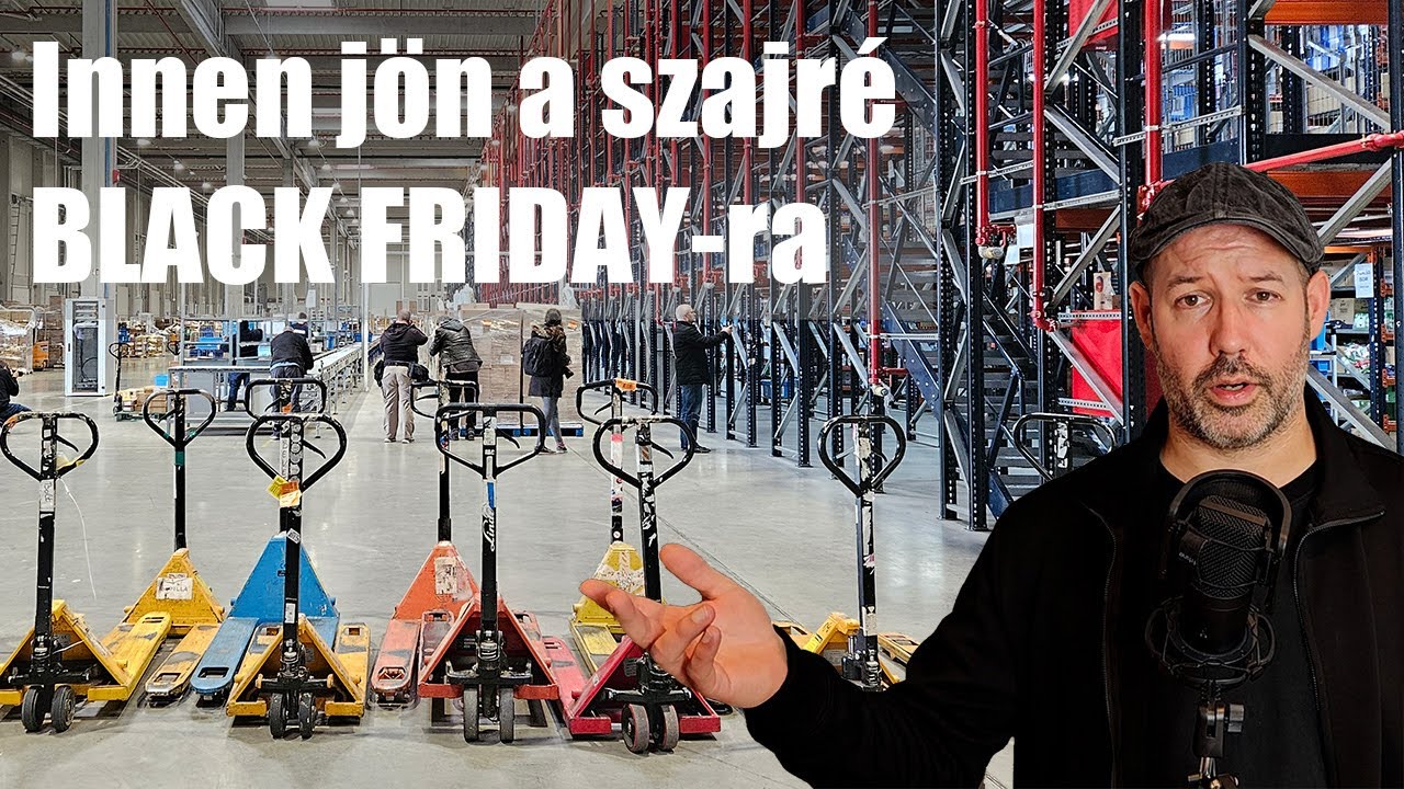 MA!gazin S04E38 - Bazi nagy raktárból jön a Black Friday termék