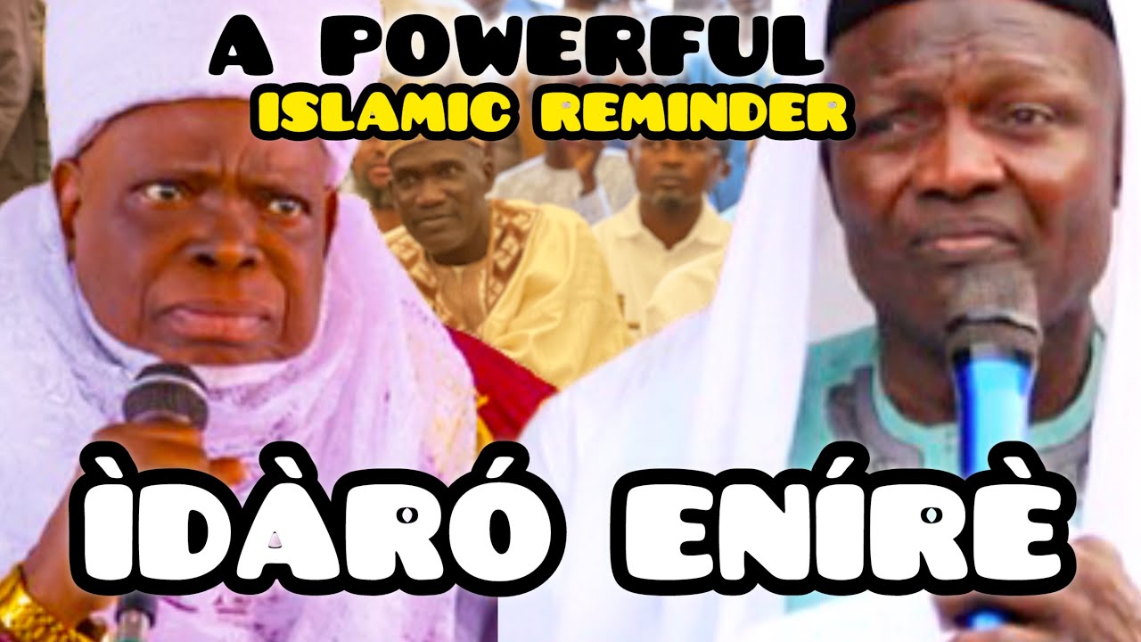 ÌDÀRÓ ENÍRÈ | Powerful Lecture at Imam Ilorin Special ProgrammeDelivered by Khalifa Oniwasi Agbaye