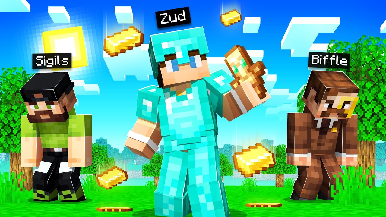 How I Became The Richest Player On This SMP (Camp Minecraft)