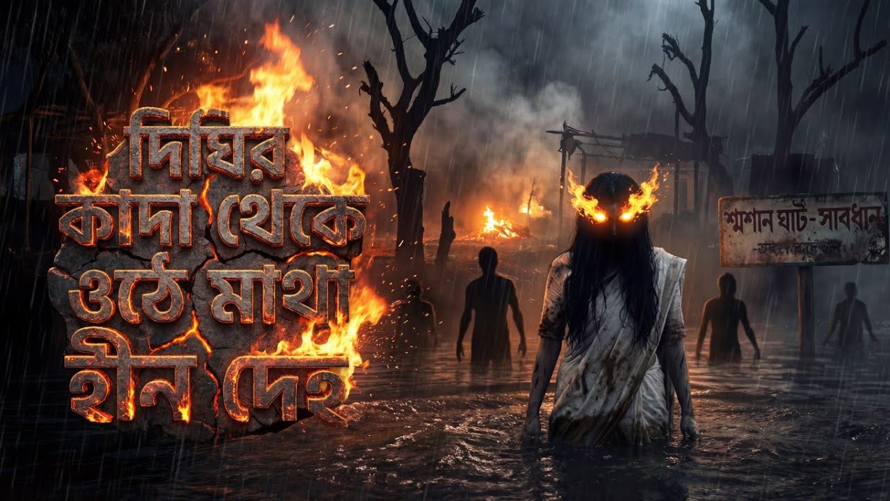 দিঘির কাদা থেকে ওঠে মাথাহীন দেহ | শ্মশানের বিচার | Horror Story