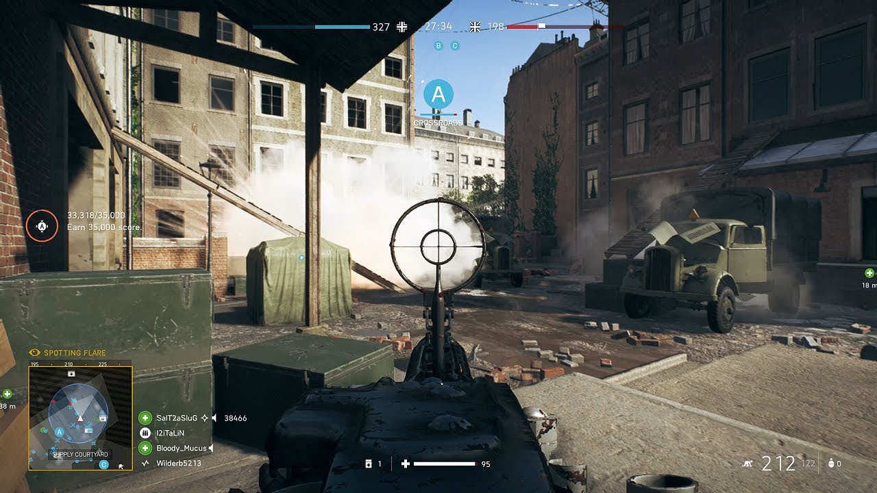 Battlefield 5: MG42 Gameplay (No Commentary)