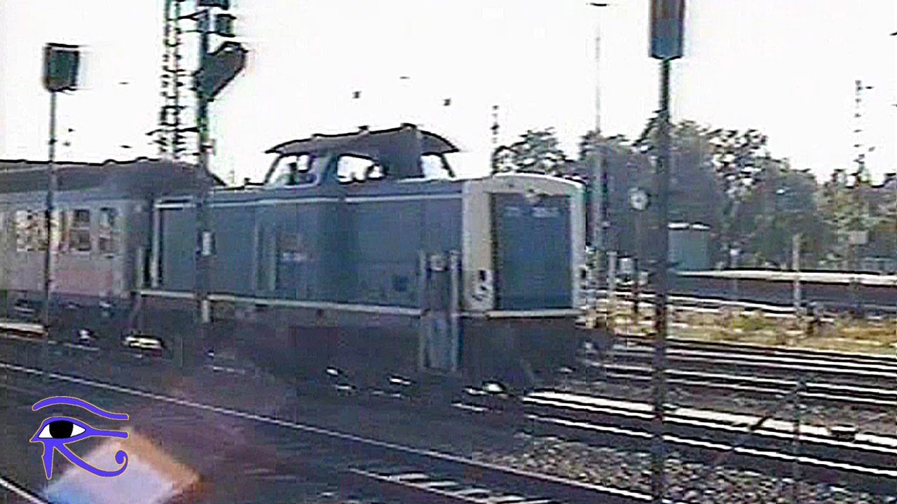 Hauptbahnhof Münster DB Eisenbahnalltag Sept. 1995 mit 212, 141, 140, 110, 103, 111, 216 ua.