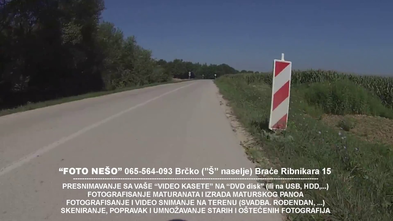 2016. Brčko Kolobara Grbavica donji Rahić Ulice Vitanovići Bukvik Brod Brčko 
