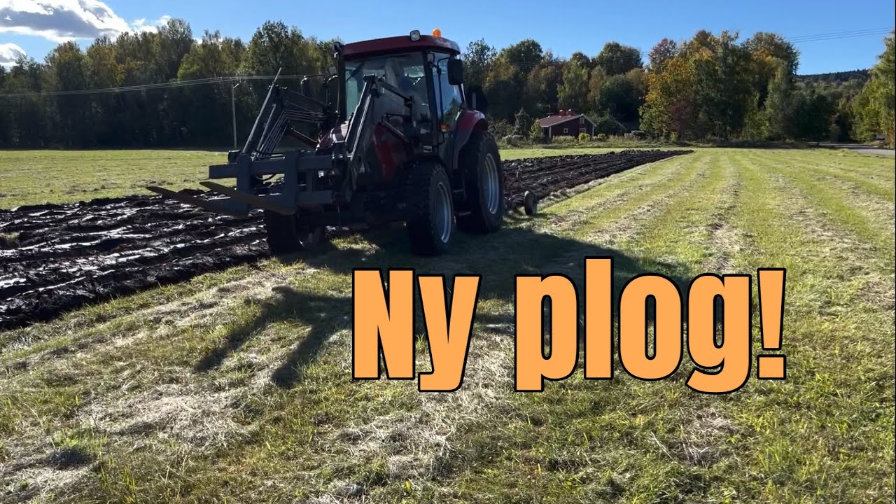 Köpt en plog. Plöjer 2 hektar